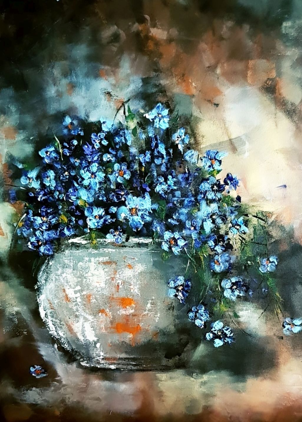 ArteDiAlina.com painting: Forgotten (into the shadow)